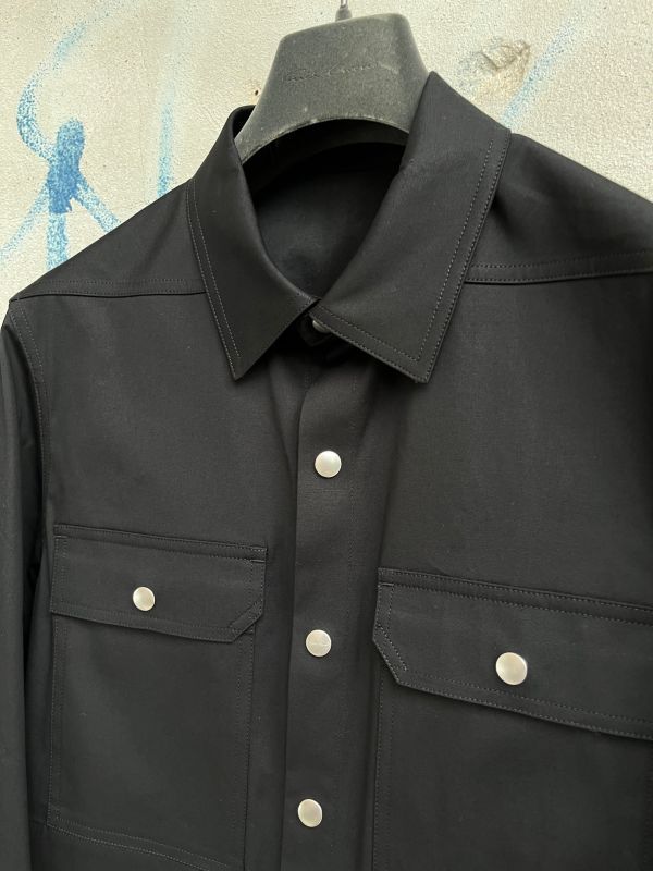 正規取扱店販売品】RICK OWENS リックオウエンス OUTERSHIRT shirt ご 