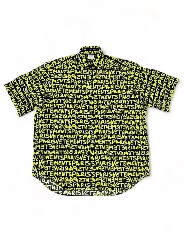 VETEMENTS ヴェトモン 総柄SHIRT シャツ 正規取扱い店舗公式通販 ご 