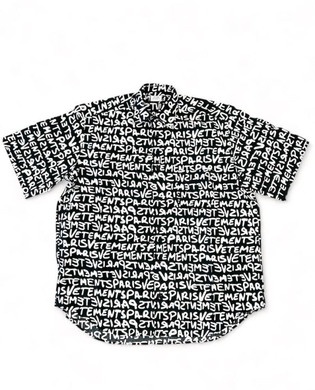 VETEMENTS ヴェトモン 総柄SHIRT シャツ 正規取扱い店舗公式通販 ご 