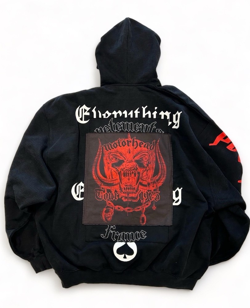 寸法約cmVETEMENTS✖️Motörhead パーカー