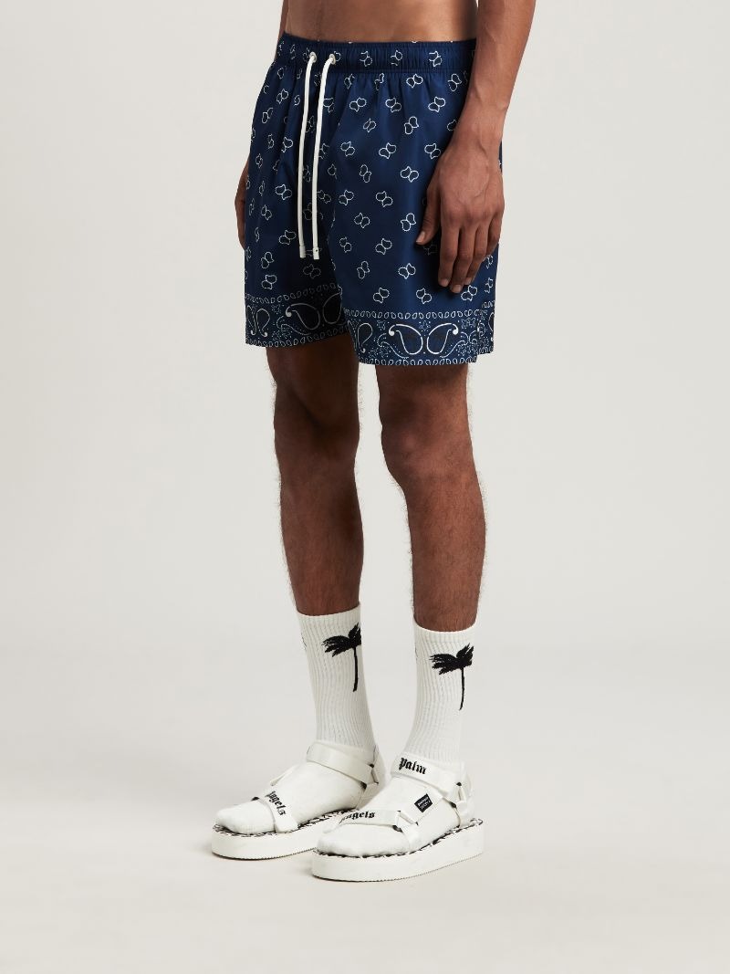 Palm Angels パームエンジェルス PAISLEY SWIMSHORT ショーツ 正規 