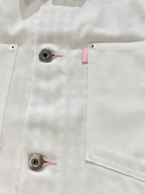 正規取扱店販売品】TSTS 2 GINGHAM LINING DENIM JACKET ティーエス 