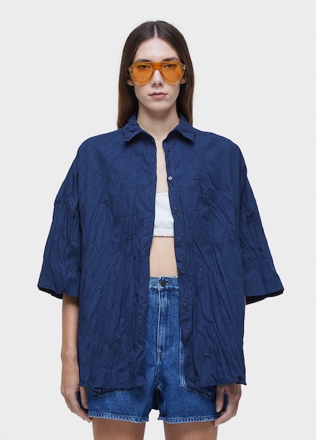 OSKLEN シワ加工シャツ